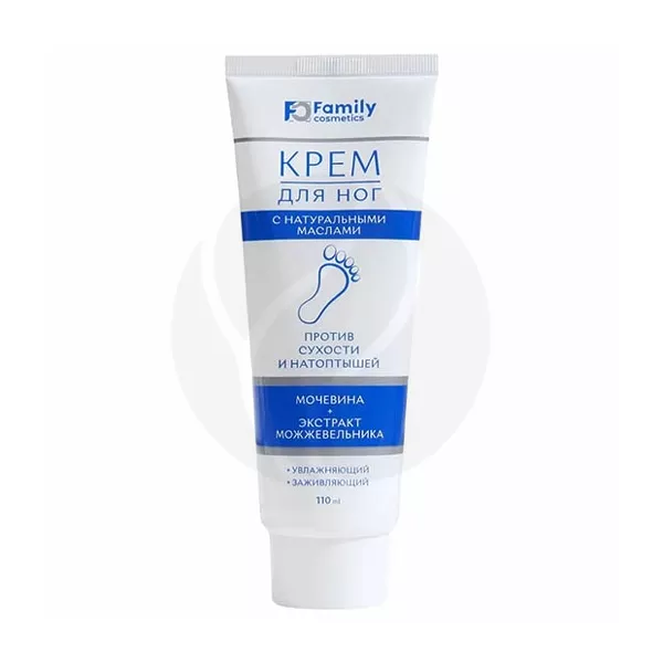Изображение товара Крем для ног Family Cosmetics с мочевиной и можжевельником 110мл