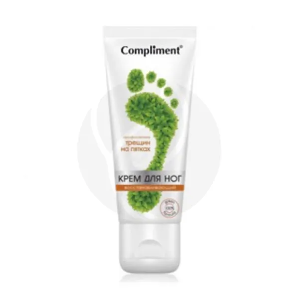 Изображение товара Compliment крем для ног восстанавливающий профилактика трещин 100 мл