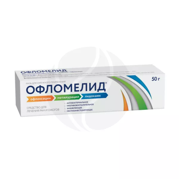 Офломелид мазь д/наружн. прим., 50г