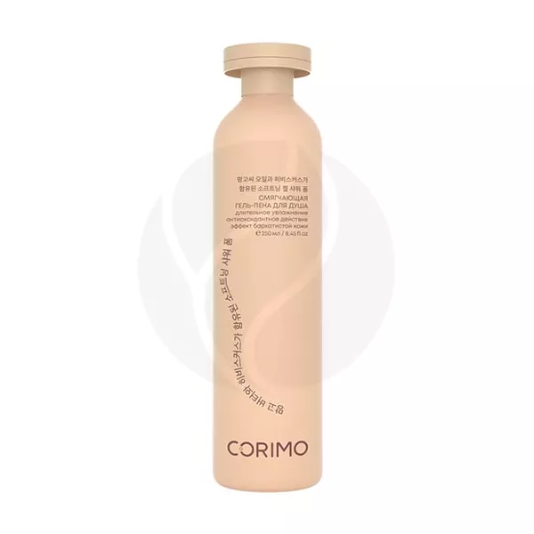 Изображение товара Corimo смягчающий гель-пена для душа с маслом манговых косточек и гибискусом 250мл Изображение товара Corimo смягчающий гель-пена для душа с маслом манговых косточек и гибискусом 250мл