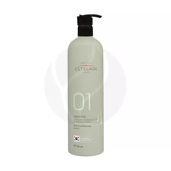 Изображение товара Estelare укрепляющий шампунь против ломкости и выпадения 500мл Изображение товара Estelare укрепляющий шампунь против ломкости и выпадения 500мл
