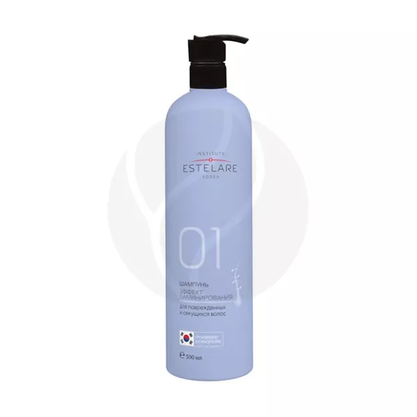 Изображение товара Шампунь разглаживающий с эффектом ламинирования 500 мл Estelare