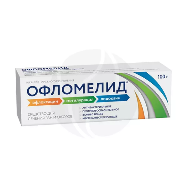 Изображение товара Офломелид мазь д/наружн. прим., 100г Изображение товара Офломелид мазь д/наружн. прим., 100г