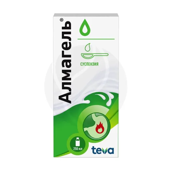 Изображение товара Алмагель суспензия для приема внутрь 250мл от кислотозависимых заболеваний