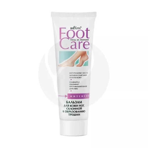 Изображение товара Белита Foot Care бальзам для кожи ног, склонной к образованию трещин, 100мл