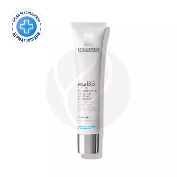 Изображение товара La Roche-Posay Mela B3 крем против пигментации SPF 30 40мл для лица и тела Изображение товара La Roche-Posay Mela B3 крем против пигментации SPF 30 40мл для лица и тела