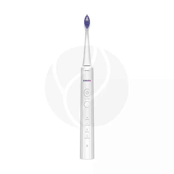 Изображение товара Электрическая звуковая зубная щетка MED-870 B.Well белая USB зарядка