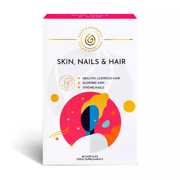 Изображение товара Gold'n Apotheka Кальций коралл капсулы 60 шт для костей зубов и иммунитета