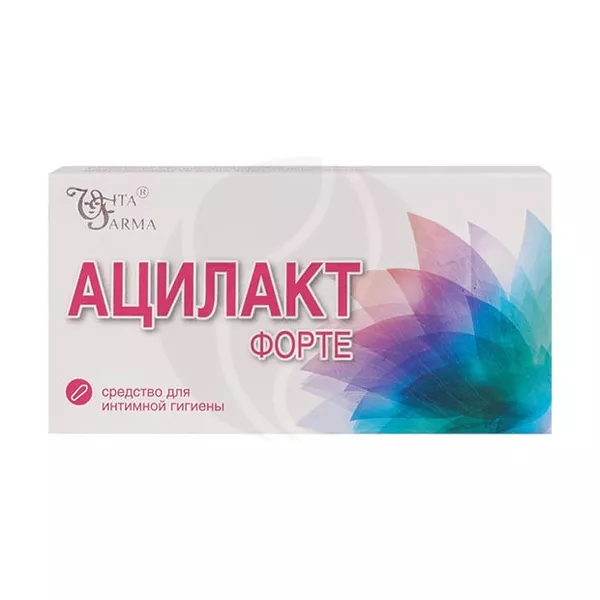Изображение товара Крем-карандаш для интимной гигиены Ацилакт Форте Суппозитории вагинальные Изображение товара Крем-карандаш для интимной гигиены Ацилакт Форте Суппозитории вагинальные
