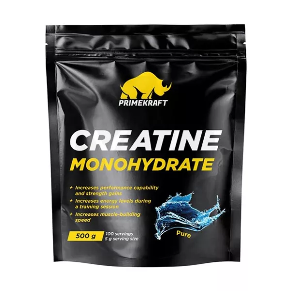 Primekraft Креатин моногидрат чистый (без вкуса), 500г