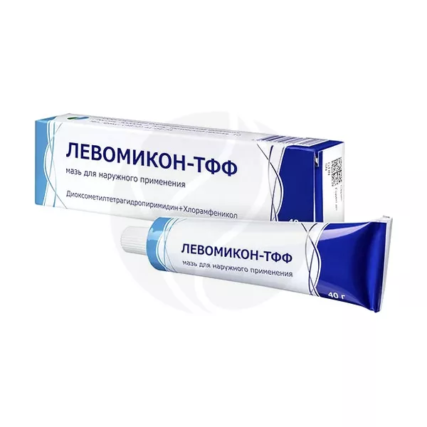 Изображение товара Мазь Левомикон-ТФФ Левомикон Мазь для наружного применения Изображение товара Мазь Левомикон-ТФФ Левомикон Мазь для наружного применения