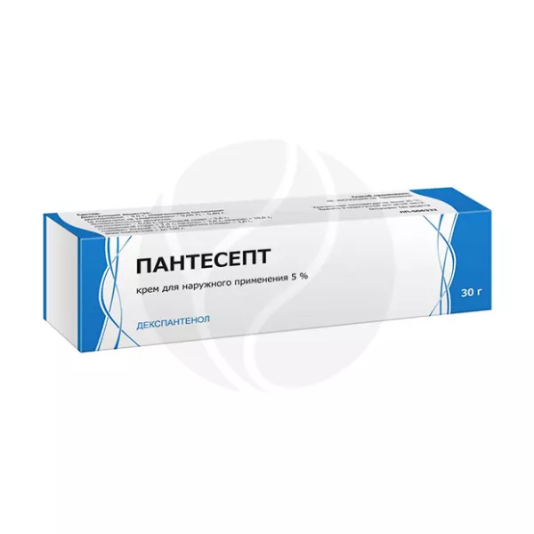 Изображение товара Пантесепт крем 5% для наружного применения 30г Россия