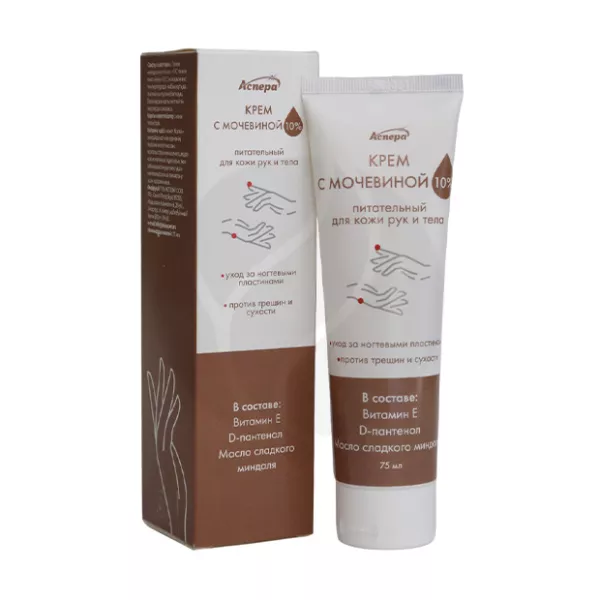 Изображение товара Питательный крем для рук и тела с мочевиной 75мл Аспера