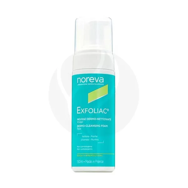 Изображение товара Пенка для умывания Noreva Exfoliac для жирной и проблемной кожи Изображение товара Пенка для умывания Noreva Exfoliac для жирной и проблемной кожи