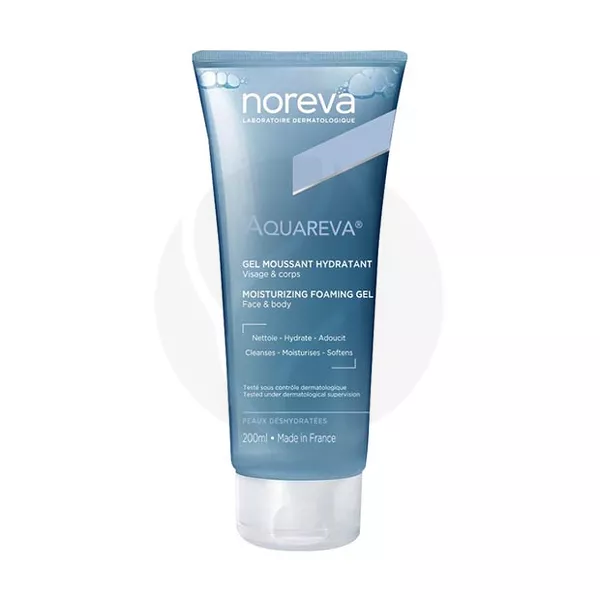 Изображение товара Гель для лица и тела Noreva Aquareva очищающий увлажняющий 200мл Изображение товара Гель для лица и тела Noreva Aquareva очищающий увлажняющий 200мл