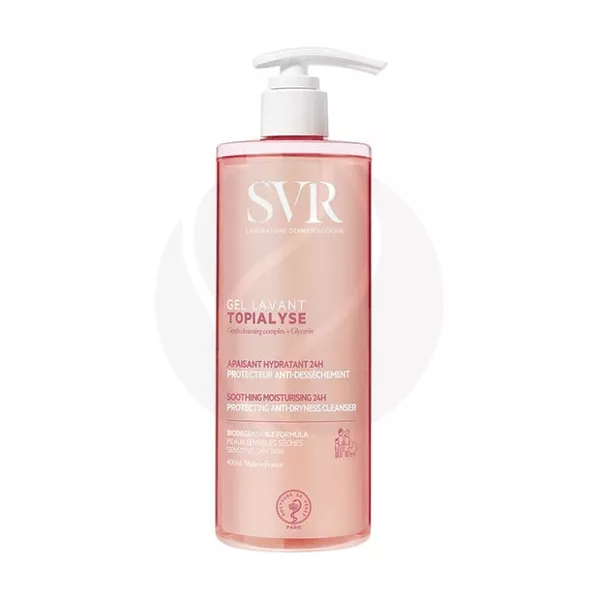 Изображение товара SVR Topialyse деликатный очищающий гель для чувствительной кожи 400 мл Изображение товара SVR Topialyse деликатный очищающий гель для чувствительной кожи 400 мл