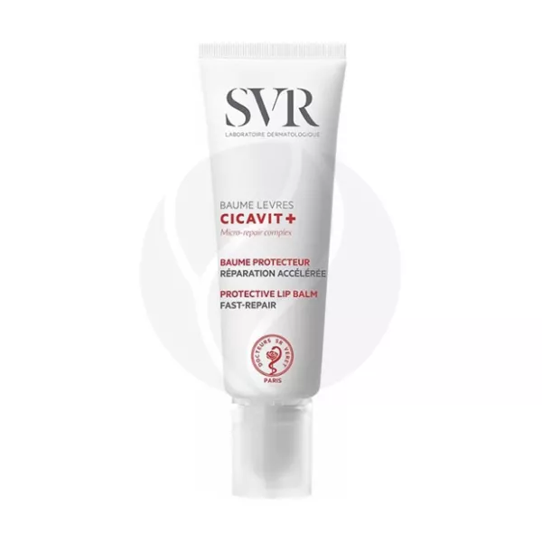 Изображение товара Бальзам для губ SVR Cicavit+ 10 г с натуральными компонентами для заживления и защиты