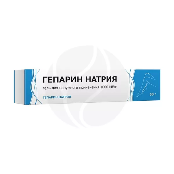 Изображение товара Гепарин натрия гель д/наружн. прим. 1000МЕ/г, 50г Тульская ф.ф-ка Изображение товара Гепарин натрия гель д/наружн. прим. 1000МЕ/г, 50г Тульская ф.ф-ка