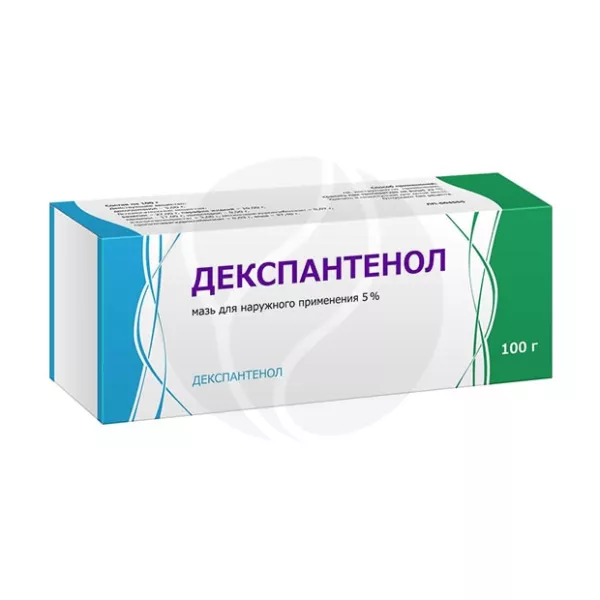 Декспантенол мазь д/наружн. прим. 5%, 100г Тульская ф.ф-ка