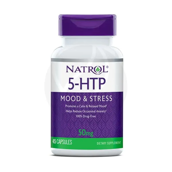 Natrol 5-гидрокситриптофан (5-HTP) капсулы 50мг, №45