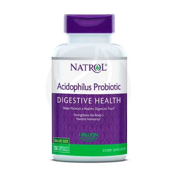 Natrol Ацидофилус пробиотик капсулы, №150