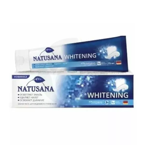 Natusana Whitening зубная паста, 75мл