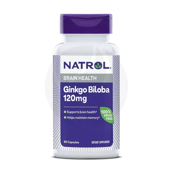 Изображение товара Natrol Гинкго билоба капсулы 120мг, №60
