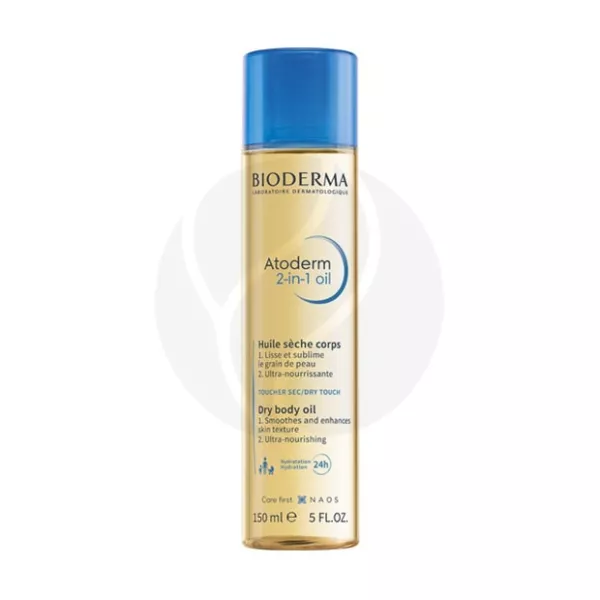Bioderma Atoderm масло для тела сухое 2в1, 150мл