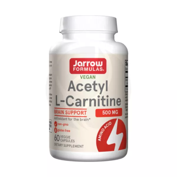 Jarrow Formulas Ацетил-L-карнитин капсулы 500мг, №60