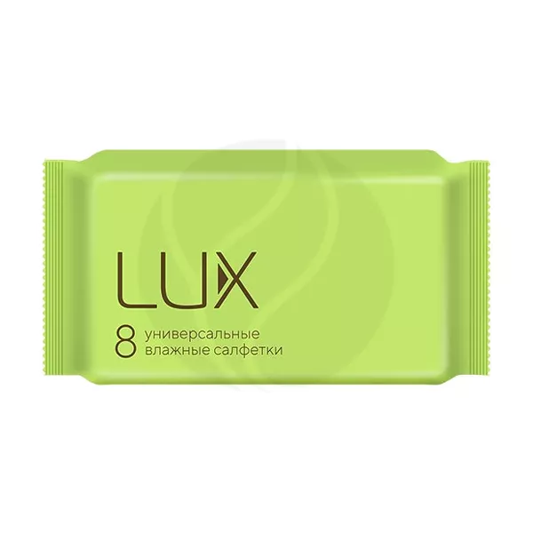 Изображение товара LUX салфетки влажные универсальные, 8шт Изображение товара LUX салфетки влажные универсальные, 8шт