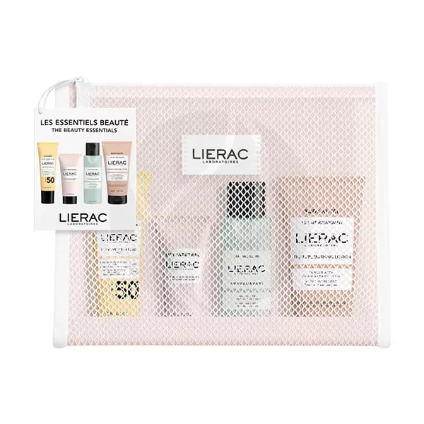 Lierac набор дорожный эмульсия SPF50+крем+мицеллярная вода+лосьон, 25мл+15мл+50 мл+50мл