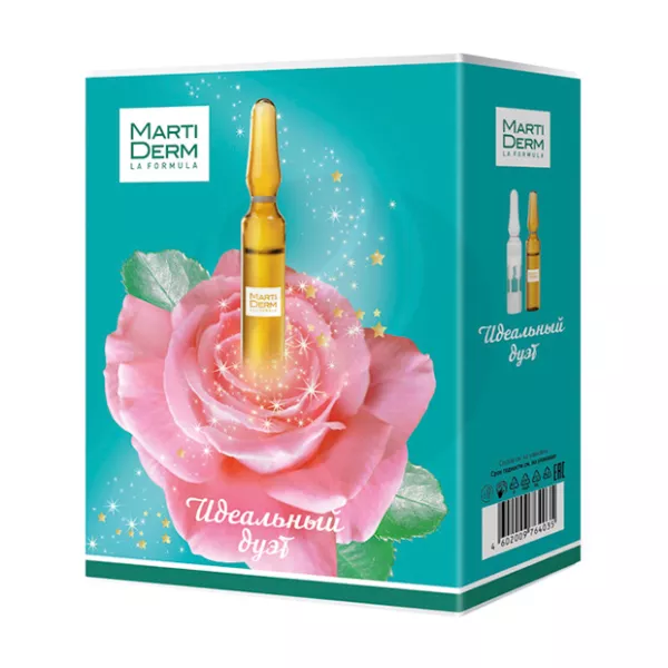 Изображение товара Магия ухода: набор ампул MartiDerm Гидра и Флэш для увлажнения и лифтинга кожи