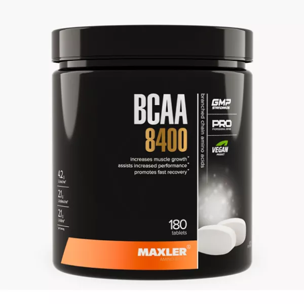 Maxler БЦАА/BCAA 8400 таблетки, №180