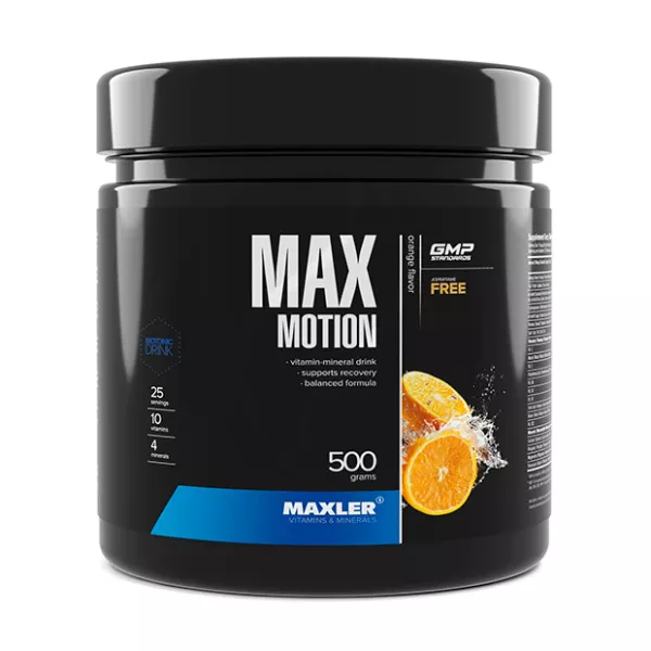 Maxler MaxMotion изотоник со вкусом апельсина, 500г