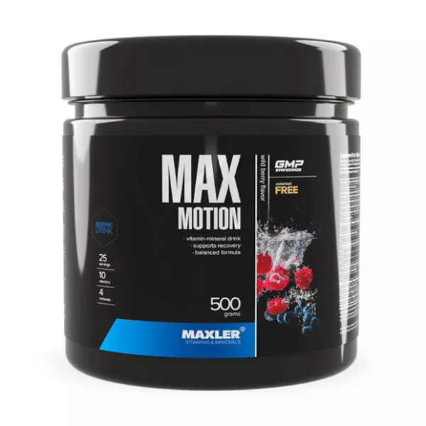 Изображение товара Maxler MaxMotion изотоник со вкусом лесных ягод, 500г