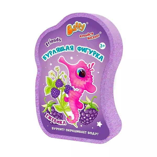 Изображение товара Baffy Friends Фигурка бурлящая Ежевика (3+), 75г Изображение товара Baffy Friends Фигурка бурлящая Ежевика (3+), 75г
