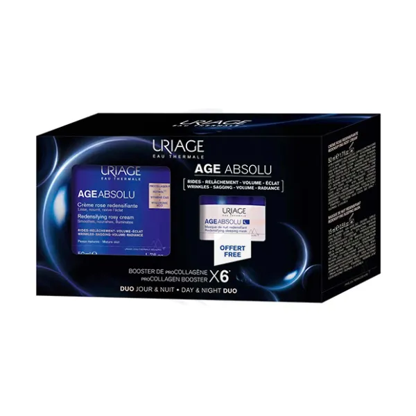 Изображение товара Uriage Age Absolu Набор восстанавливающий крем и ночная маска для зрелой кожи