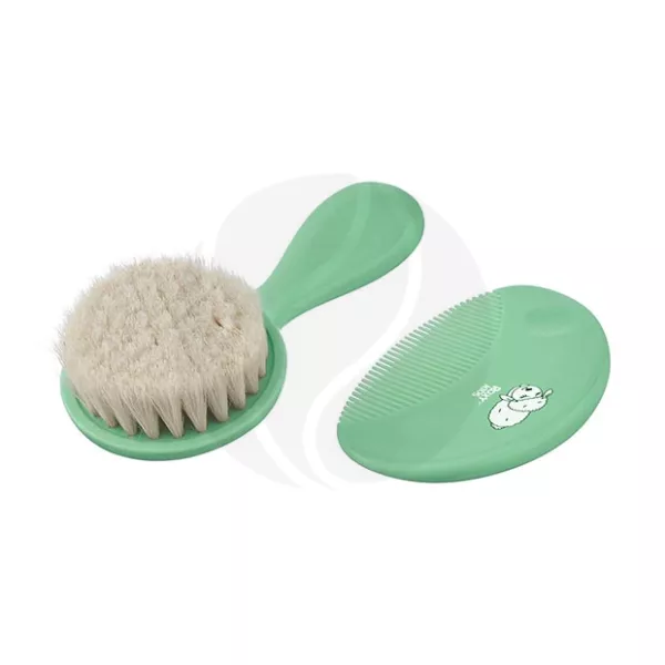 Изображение товара Roxy-kids набор мягкая расческа-щетка и гребешок цвет мятный (0+) Изображение товара Roxy-kids набор мягкая расческа-щетка и гребешок цвет мятный (0+)