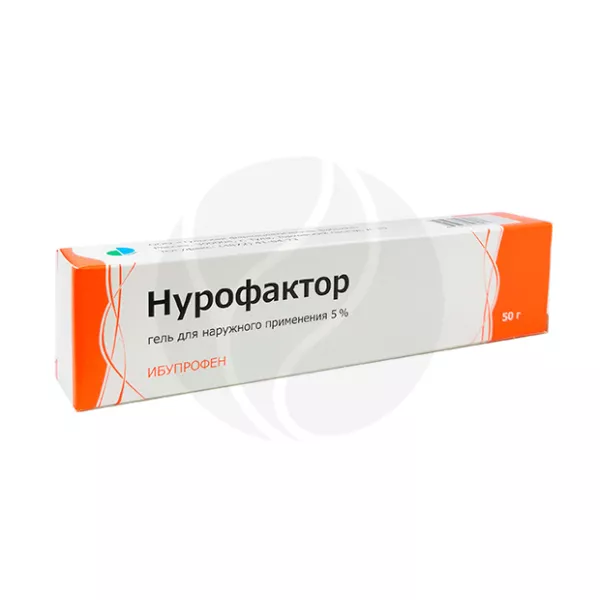 Нурофактор гель д/наружн. прим. 5%, 50г Тульская ф.ф-ка