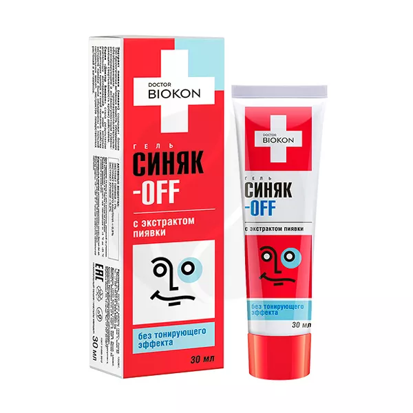 Изображение товара Гель Синяк-OFF без тонирующего эффекта, 30мл Doctor Biokon