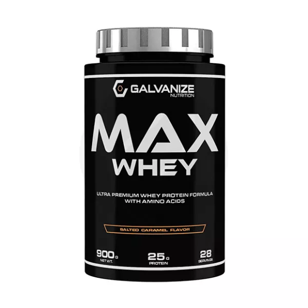 Galvanize Max Whey протеин со вкусом соленая карамель, 900г