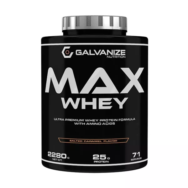 Galvanize Max Whey протеин со вкусом соленая карамель, 2280г