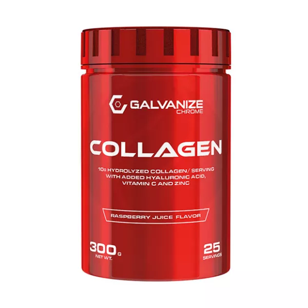 Изображение товара Гидролизованный коллаген с малиновым вкусом Galvanize Collagen Powder 300г