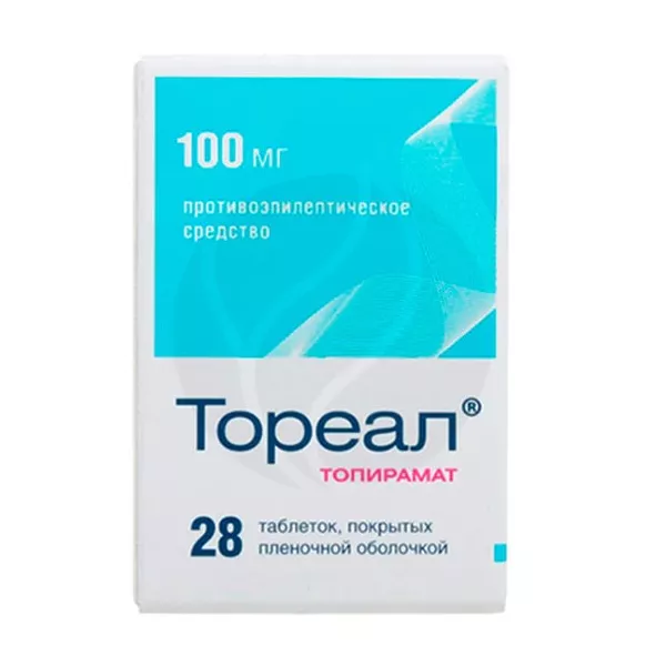 Изображение товара Тореал таблетки покрытые пленочной оболочкой 100мг 28 шт Изображение товара Тореал таблетки покрытые пленочной оболочкой 100мг 28 шт