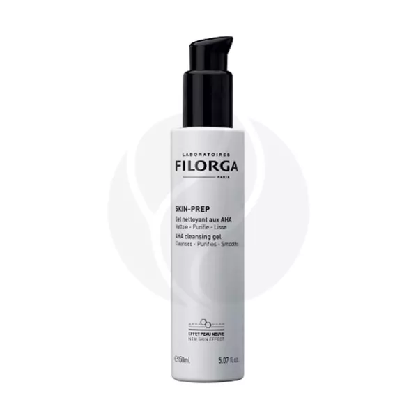 Изображение товара Очищающий гель Filorga Skin-Prep с АНА-кислотами 150мл для глубокого очищения и гладкости кожи