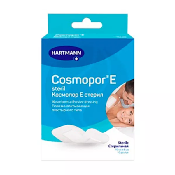 Изображение товара Hartmann Cosmopor E Steril повязка впитывающая пластырного типа (10см*8см), №10