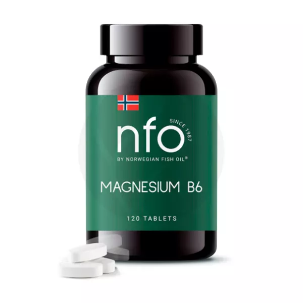 Изображение товара NFO Комплекс магния В6 таблетки 120 шт bio добавка для нервной системы и сна Изображение товара NFO Комплекс магния В6 таблетки 120 шт bio добавка для нервной системы и сна