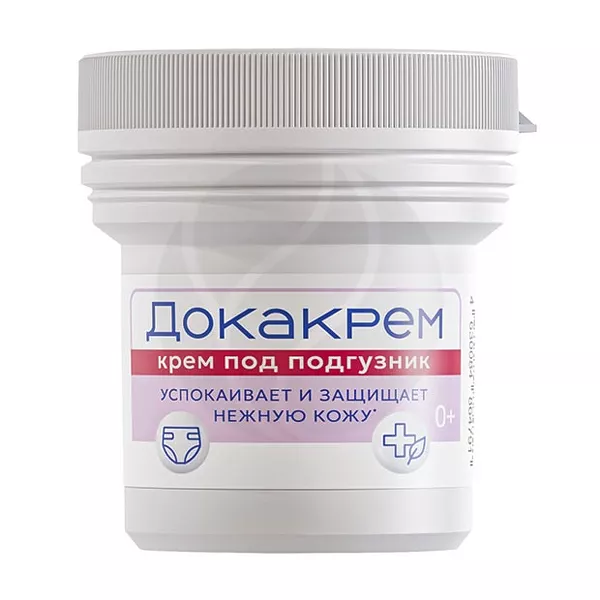 Изображение товара Докакрем крем под подгузник (0+), 60мл