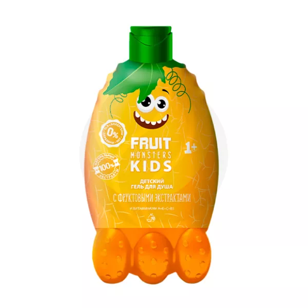 Изображение товара Fruit Monsters Kids гель для душа детский Дыня (1+ лет), 400мл