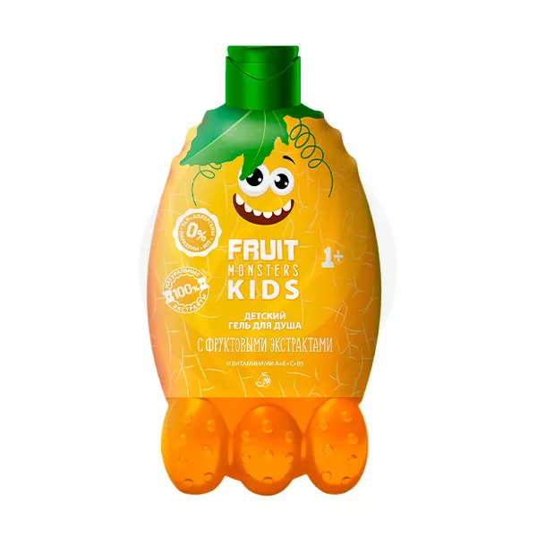 Изображение товара Детский гель для душа Fruit Monsters Kids Дыня 400 мл для ухода за кожей и волосами Изображение товара Детский гель для душа Fruit Monsters Kids Дыня 400 мл для ухода за кожей и волосами